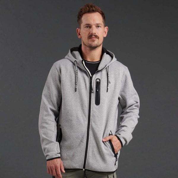 Mens Polyester Trademark Hoodie