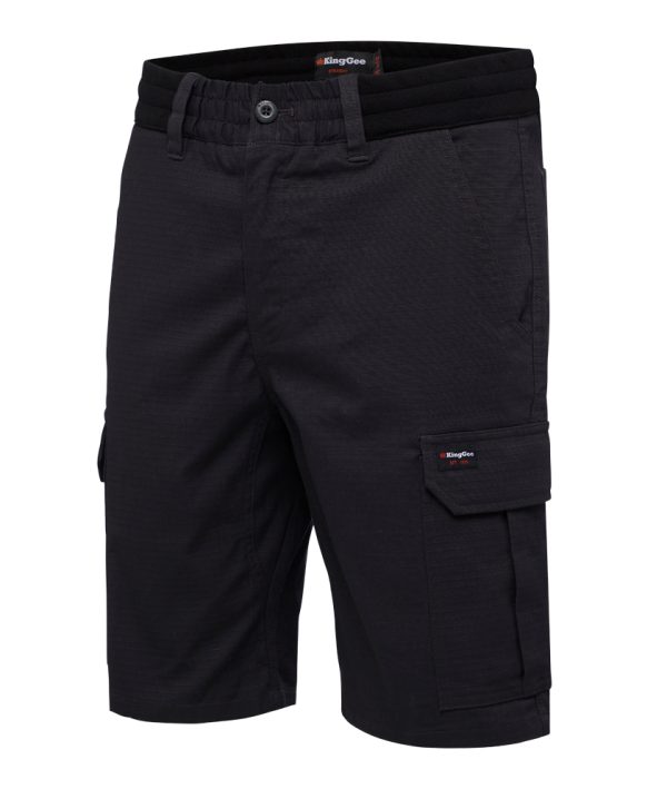 Mens Tradies Comfort Waist Work Shorts