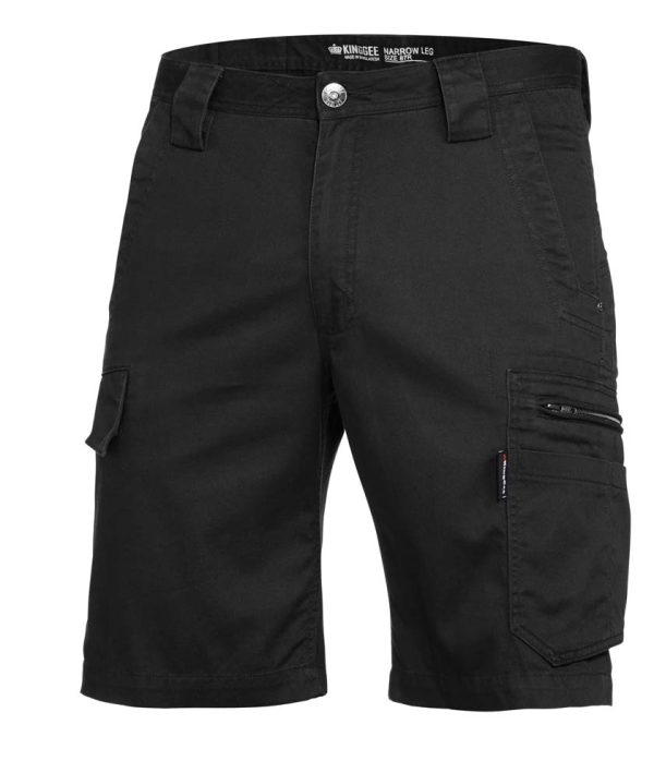 Mens Tradies Summer Lightweight Cargo Work Shorts