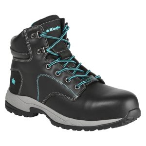 Ladies Tradie Hybrid Zip/Lace Composite Cap Work Boots