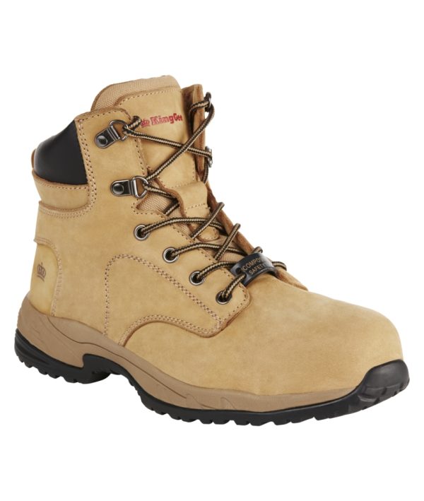 Ladies Tradie Hybrid Zip/Lace Composite Cap Work Boots