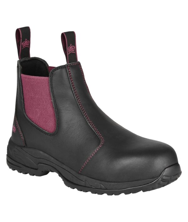 Ladies Tradie Gusset Composite Cap Work Boots