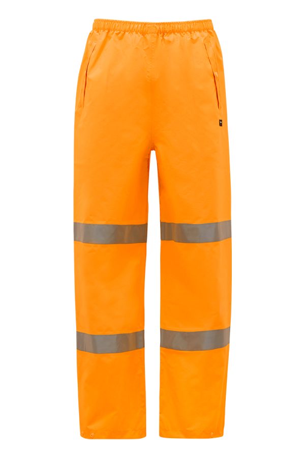 Mens Hi-Vis Waterproof Reflective Work Pants