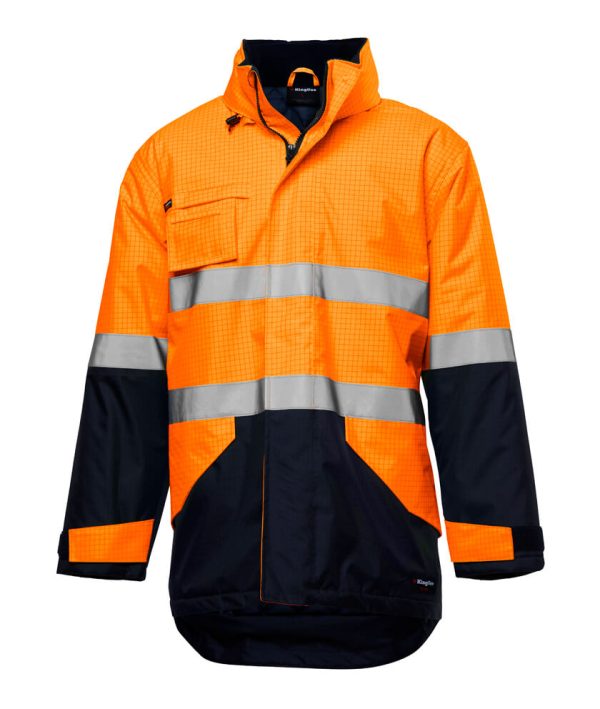 Hi-Vis Anti Static Waterproof Reflective Work Jacket