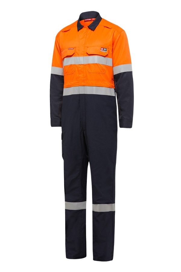 Mens Shieldtec Two Tone Coverall With FR Tape