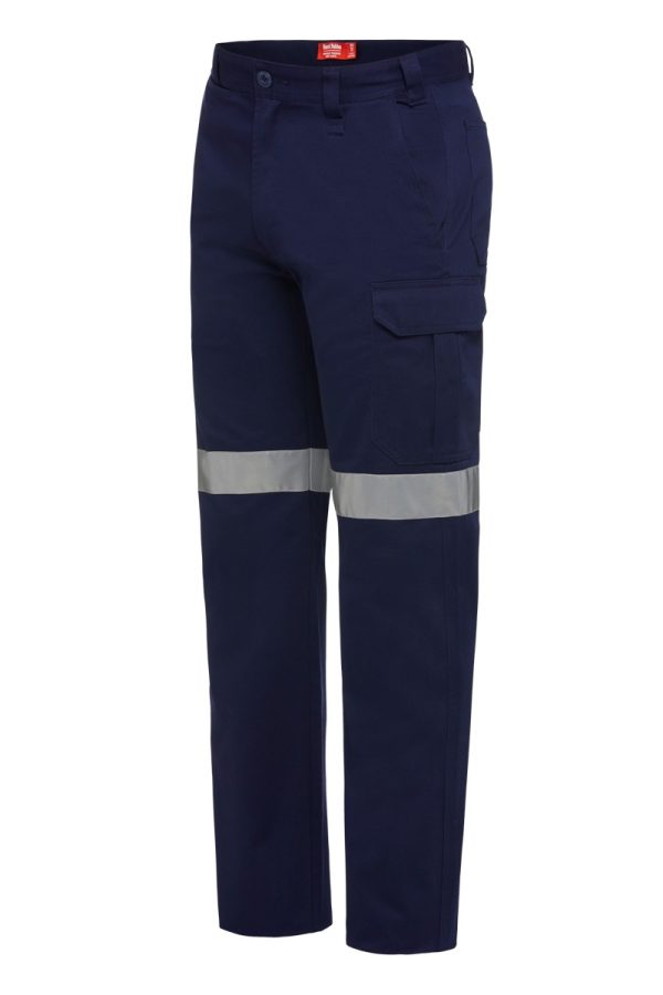 Mens Core Cotton Cargo Drill Taped Pant