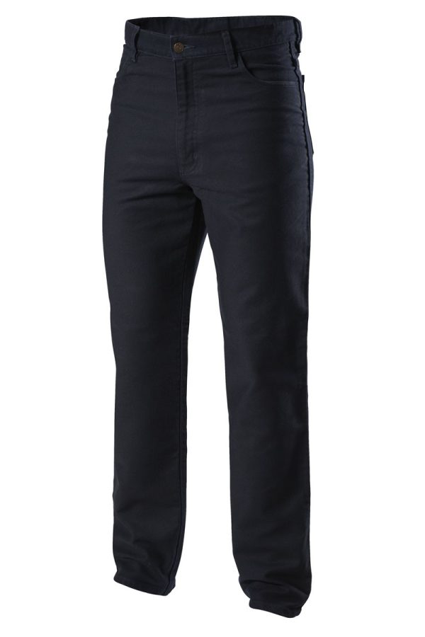 Mens Moleskin 5 Pocket Denim Work Jeans