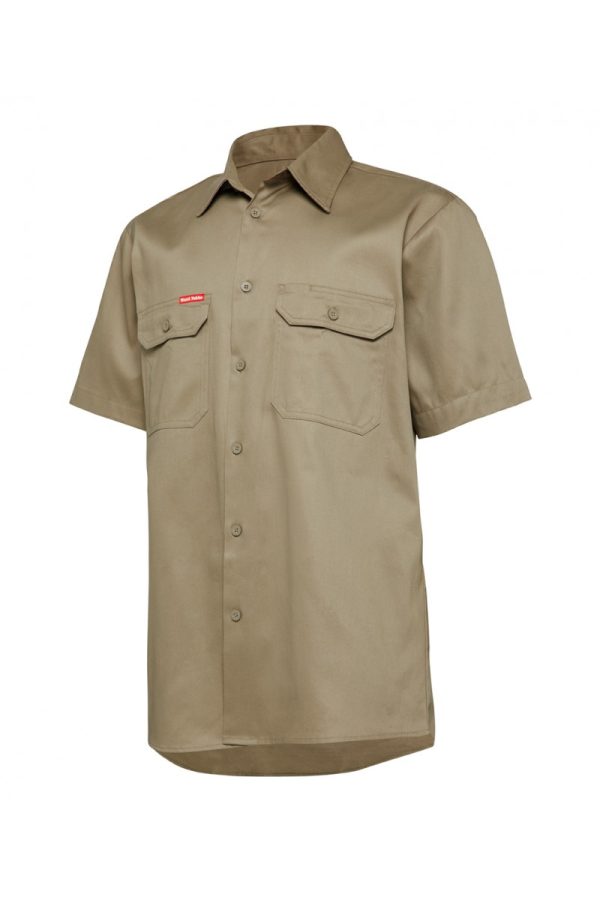 Mens Short Sleeve Lightweight Vented Shirt