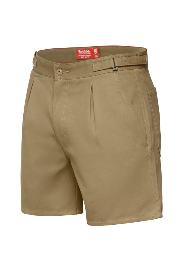 Mens Relaxed Fit Cotton Drill Short