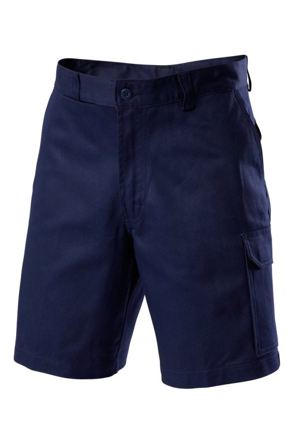 Mens Relaxed Fit MidWeight Cotton Drill Short