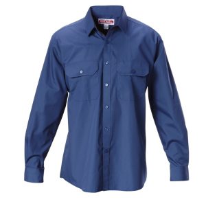 Mens Long Sleeve Permanent Press Shirt