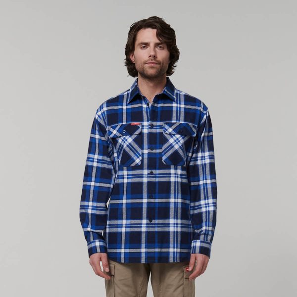 Mens Long Sleeve Check Flannel