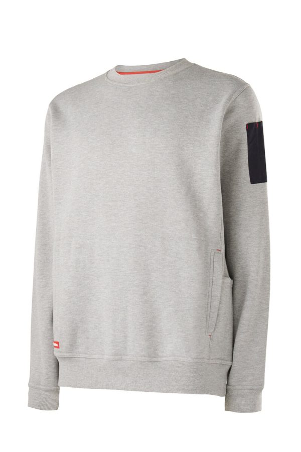 Mens Crew Neck Fleece Jumper