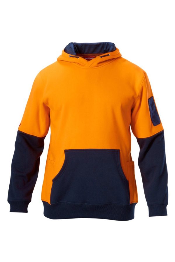 Mens 2 Tone Fleece Hoodie