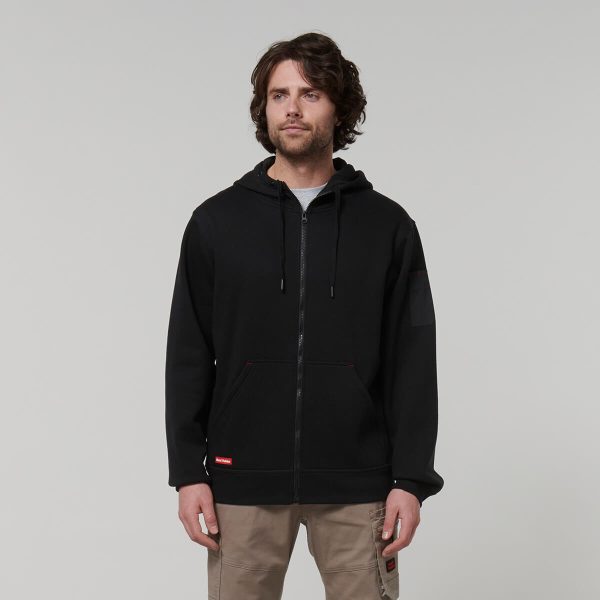 Mens Core Fleece Zip Hoodie