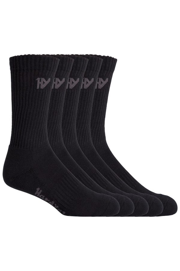 Mens Padded Cotton Crew Work Sock