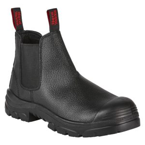 Mens Grit Pull On Steel Toe Safety Boot