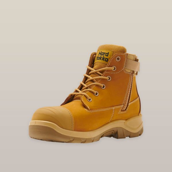 Mens Toughmaxx 6z Steel Toe Boot Wheat