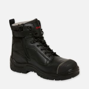 Mens Phoenix Zip/Lace Safety Work Boots