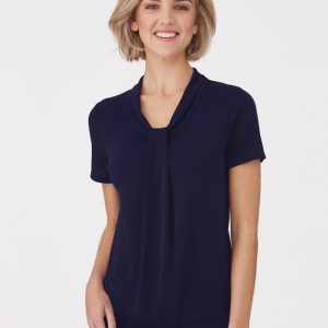 Ladies Pippa Knit Short Sleeve Top