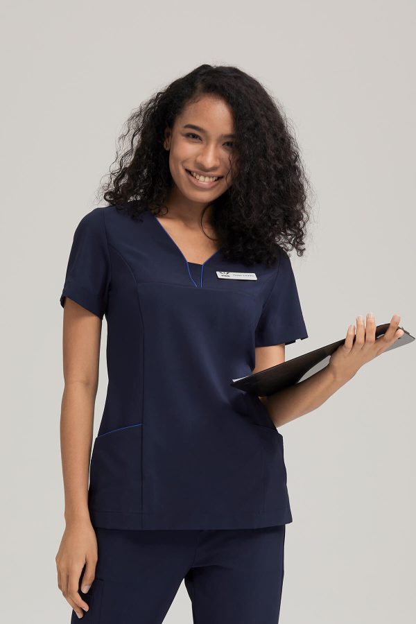 Ladies 4-Way Stretch Short Sleeve Tunic