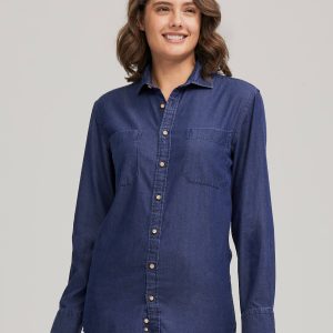 Ladies Denim Shirt