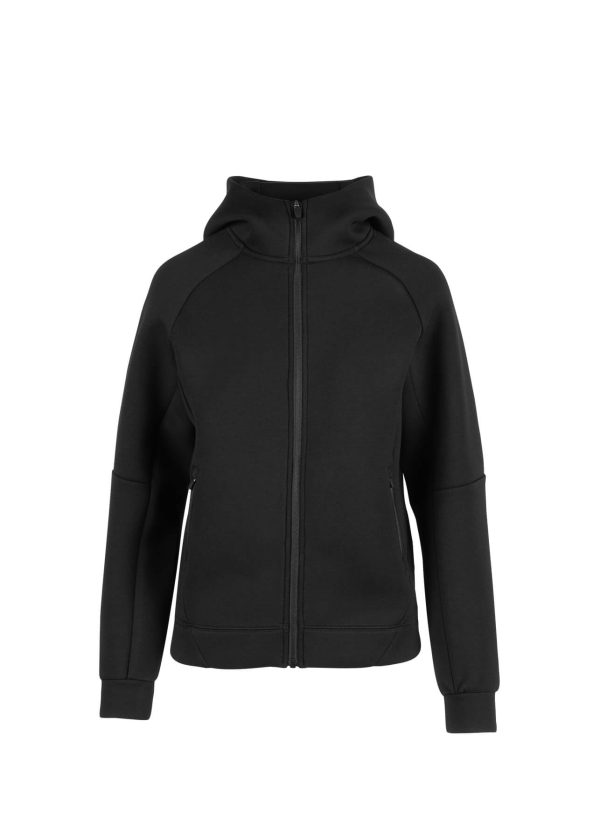 Ladies Junior Meta Hoodie. 80% Polyester, 15% Viscose, 5% Spandex. 340gsm - F366UN - Image 2