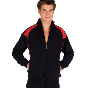 Mens Unbrushed Contrast Jacket