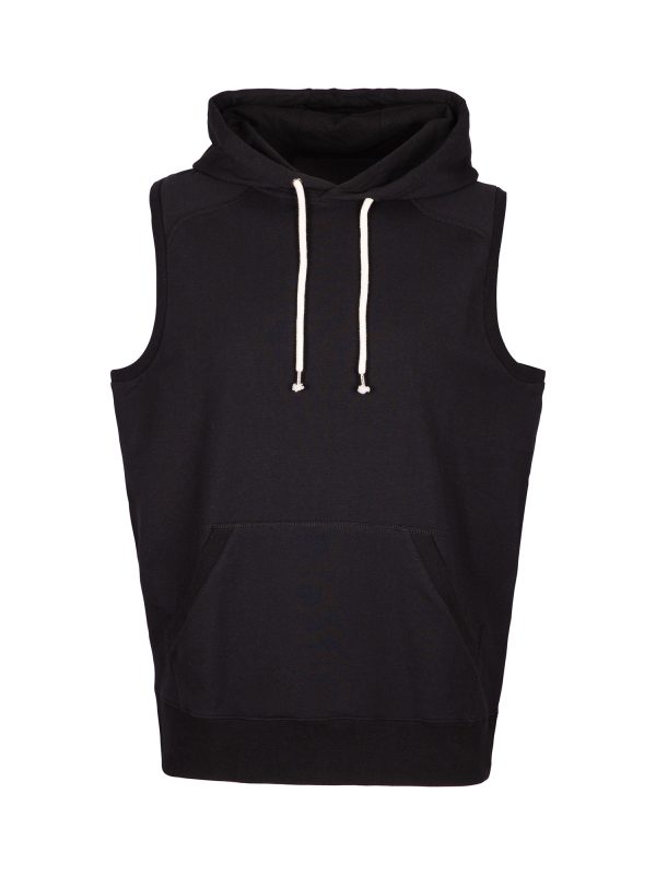 Mens Heather Sleeveless Hoodies - Greatness Range. 50% Cotton 43% Polyester 7% Spandex. 260gsm - F660PS - Image 2