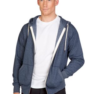 Mens Greatness Heather Zip Hoodie