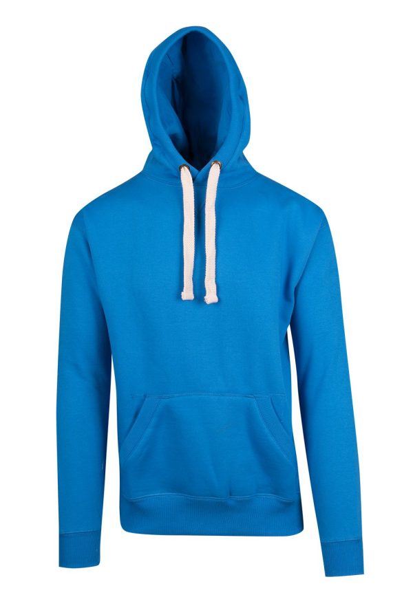 Mens Brushed Heavy Fleece Hoodie. 80% Cotton 20% Polyester. 320gsm - F808HP - Image 2