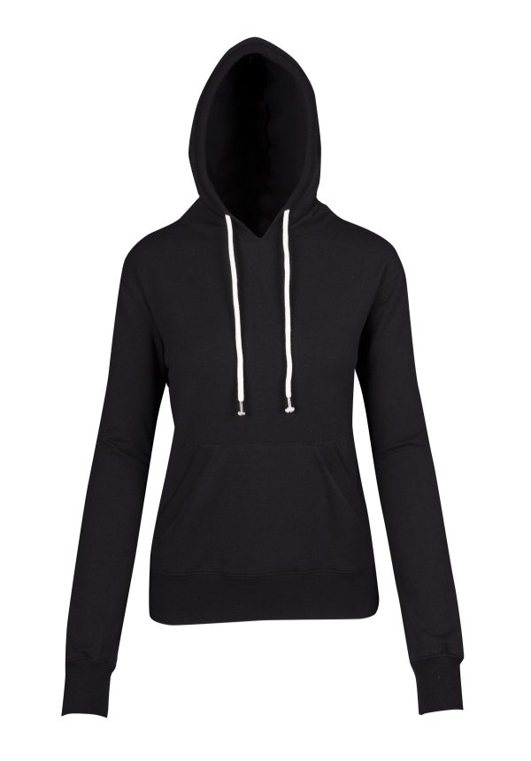 Ladies/Junior Greatness Heather Hoodie. 50% Cotton 43% Polyester 7% Spandex. 260gsm - FP65UN - Image 2