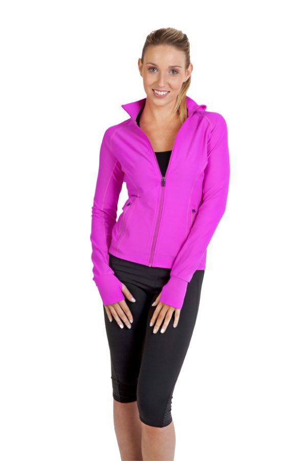 Ladies Ava Nylon Spandex Jacket