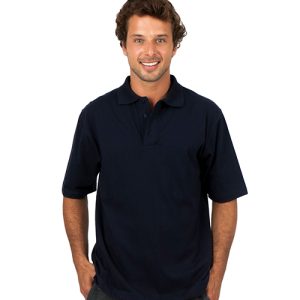 Mens 100% Cotton Jersey Polo