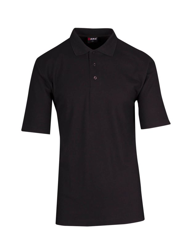 Mens Regular Pique knit Polo. 210gsm - P212HS - Image 2