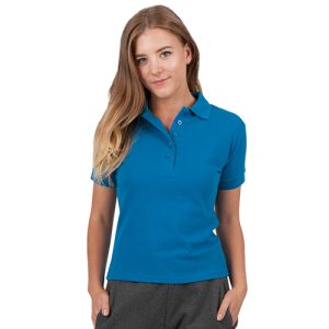 Ladies Cotton Pigment Dyed Polo