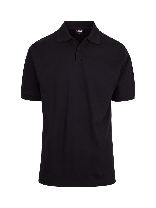 Mens Cotton Pique Knit Polo. 100% Cotton. 240gsm - P777HS - Image 2