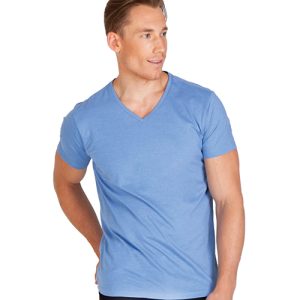 Mens Marl V-Neck T-Shirt