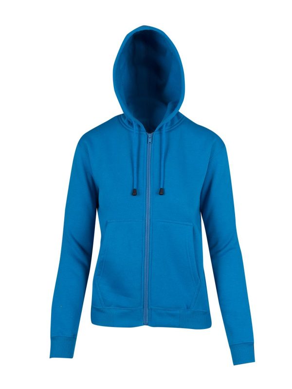 Ladies/Juniors Zipper Hoodies with Pocket. 320gsm - TZ66UN - Image 2