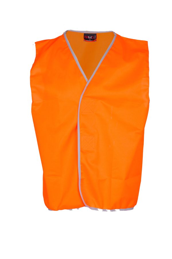 Mens 100% Polyester Vest Without Reflective Tape - V001HO - Image 2