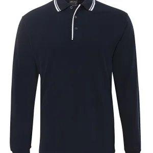 Mens Long Sleeve Iconic Polo