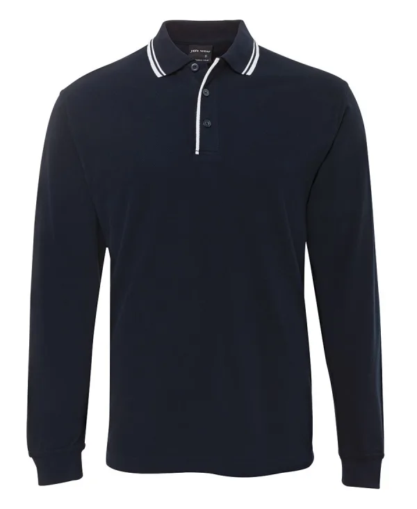 Mens Long Sleeve Iconic Polo