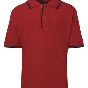 Kids Iconic Contrast Polo