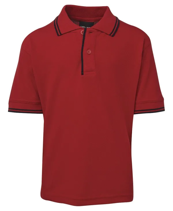 Kids Iconic Contrast Polo