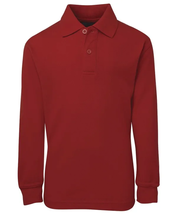 Kids Long Sleeve Signature Polo