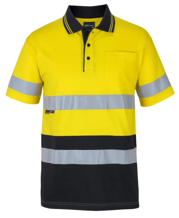 Mens Hi Vis DN Short Sleeve Polo