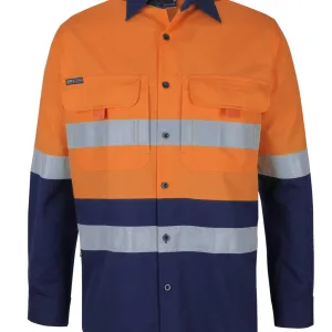 Mens Hi Vis DN Ripstop LS Fishing Shirt