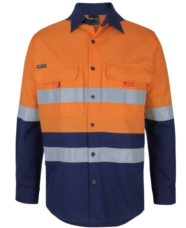 Mens Hi Vis DN Ripstop LS Fishing Shirt