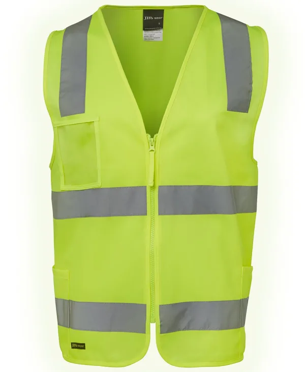 Mens Hi Vis DN Zip Safety Vest