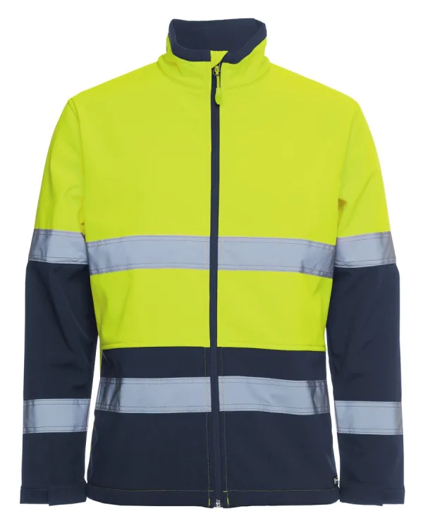 Mens Hi Vis DN Three Layer Softshell Jacket